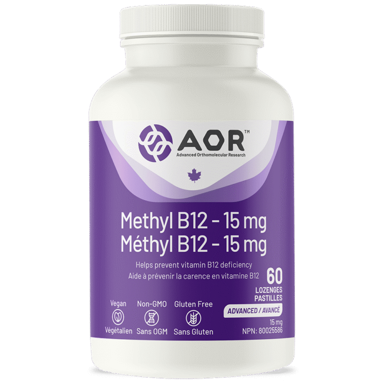 AOR-Canada-Methyl-B12-15mg-High-Dose_Vitamin B12-60s