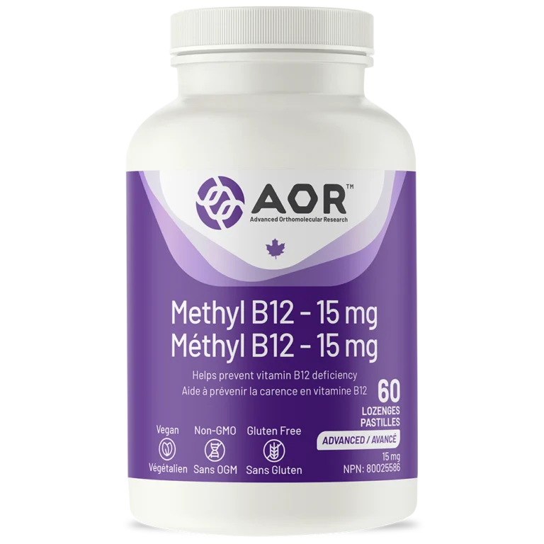 AOR-Canada-Methyl-B12-15mg-High-Dose_Vitamin B12-60s