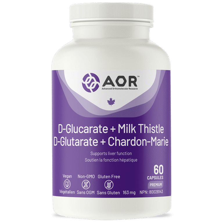 AOR-Canada-D-Glucarate_Milk-Thistle-Supplement-60s