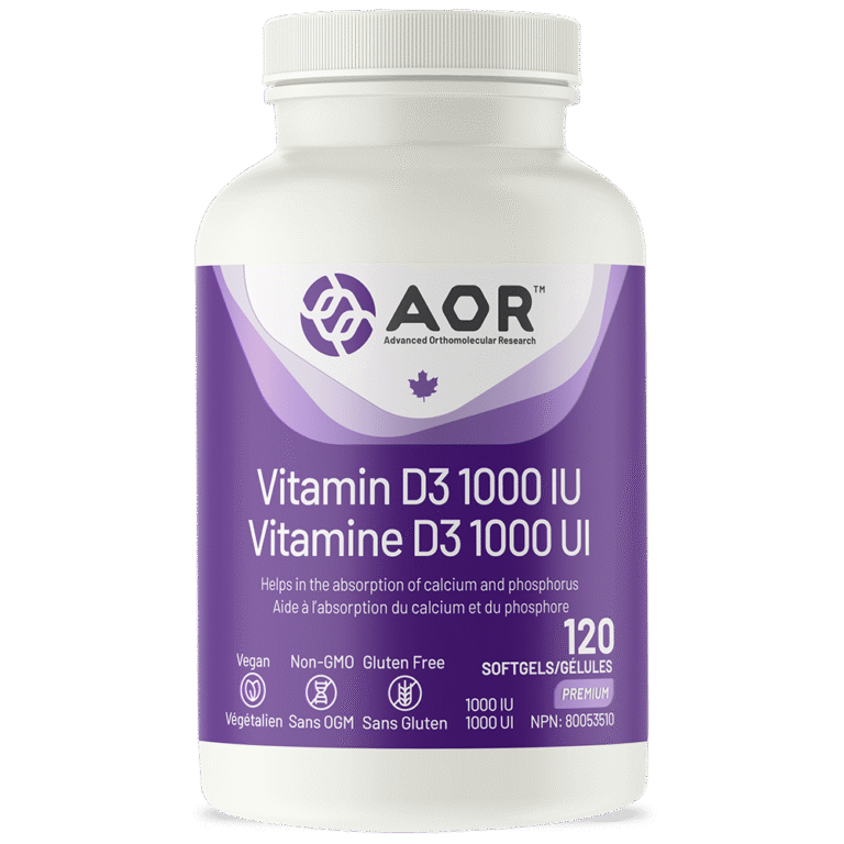 Vitamin D3 1000IU (Softgel)