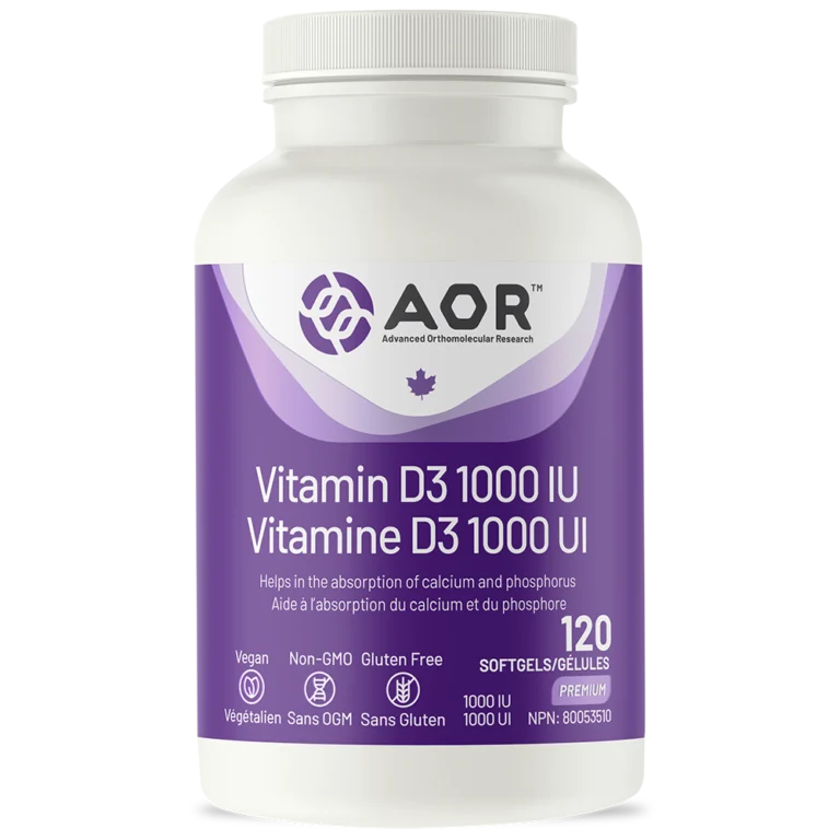 Vitamin D3 1000IU (Softgel)