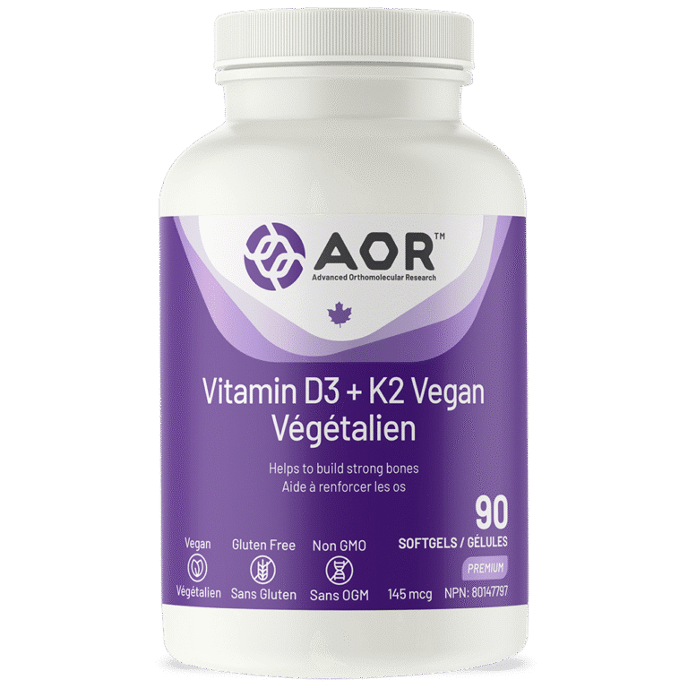 VITAMIN D3 + K2  Végétalien